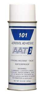 101 Aerosol Adhesive